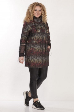 Демисезонный куртка с капюшоном и комбинированным рукавом Matini 2.1650 - фото 5