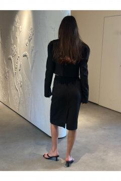 Юбка THE.WOMAN 0341-1 черный - фото 3