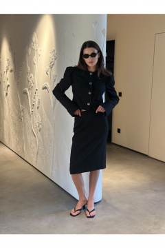 Юбка THE.WOMAN 0341-1 черный - фото 1