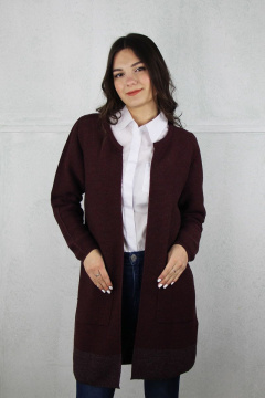 Жакет Полесье С2313-20 0С8601-Д43 158,164 шифер+шифер+т.бордо - фото 1