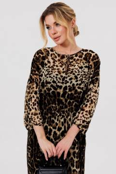 Платье Faufilure C1434 леопард - фото 2