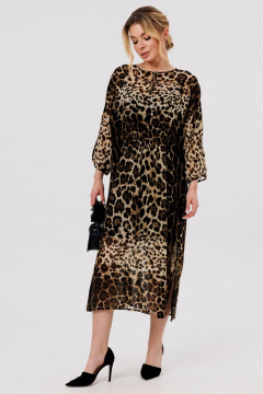 Платье Faufilure C1434 леопард - фото 1