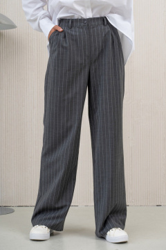 Блуза, брюки, жилет Aira Style 24-24 серый - фото 5