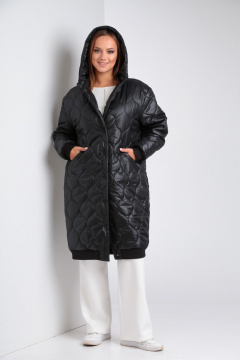 Пальто Диомант 1919 черный - фото 3