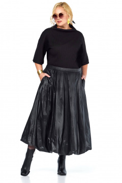 Блуза, юбка Anastasia 1280 черный - фото 4