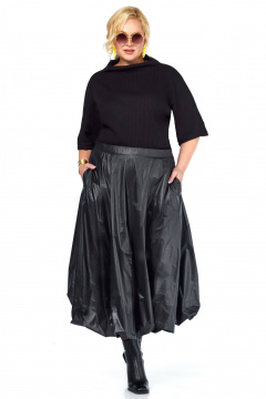Блуза, юбка Anastasia 1280 черный - фото 1