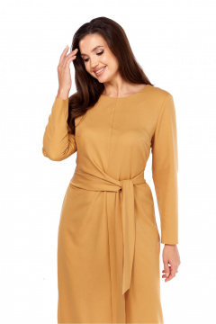 Платье MALI 425-082 карамель - фото 5