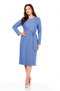 Платье MALI 425-082 сиренево-голубой - фото 4