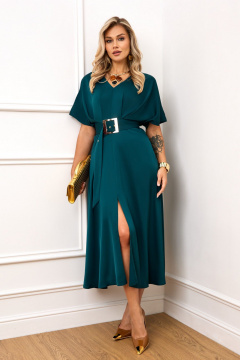Платье AGATTI 5398-8 изумруд - фото 1