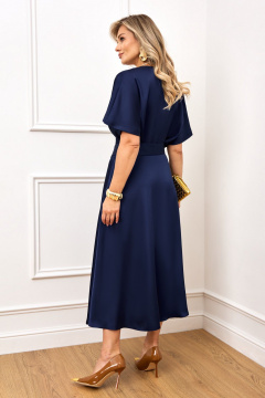 Платье AGATTI 5398-10 темно-синий - фото 5