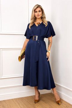 Платье AGATTI 5398-10 темно-синий - фото 2