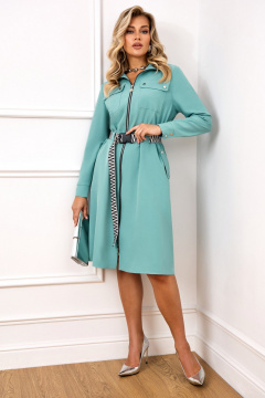 Платье AGATTI 5812 бирюза - фото 4