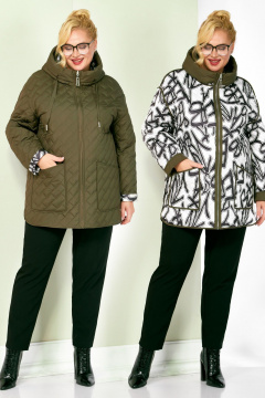 Куртка Shetti 2199 оливковый - фото 1