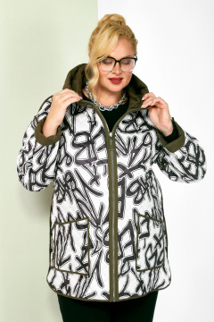 Куртка Shetti 2199 оливковый - фото 5