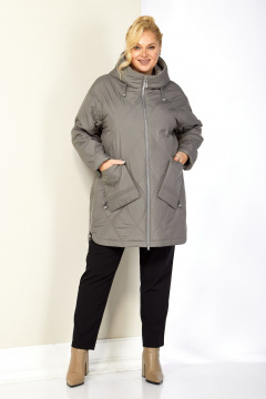 Куртка Shetti 2198 светло-серый - фото 4
