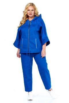 Блуза, брюки Anastasia 1223 васильковый - фото 5