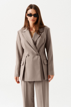 Брюки, жакет ELLETTO LIFE 5305 коричневый - фото 2