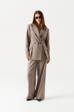 Брюки, жакет ELLETTO LIFE 5305 коричневый - фото 1