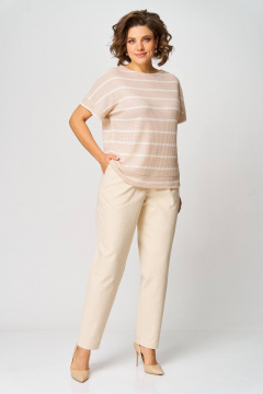 Джемпер Rumoda 2266 бежевый - фото 3