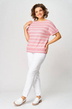 Джемпер Rumoda 2266 розовый - фото 3