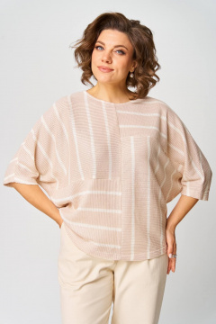 Джемпер Rumoda 2267 бежевый - фото 2