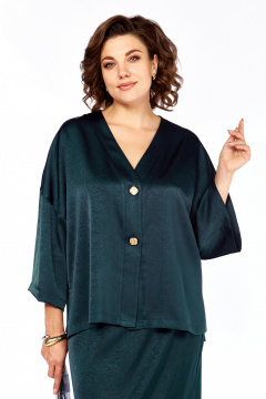 Блуза, юбка Jurimex 3372 изумруд - фото 4