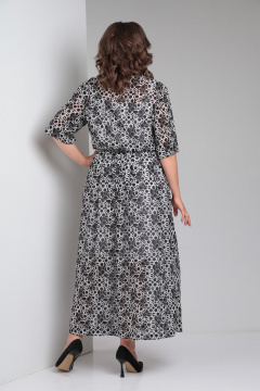 Платье ZigzagStyle 532 принт_буквы - фото 3