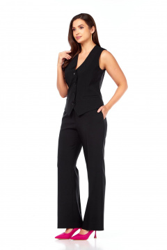 Брюки, жакет, жилет Vilena 1120 черный - фото 3