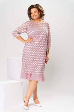 Платье Romanovich Style 1-1849 розовый - фото 3