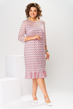 Платье Romanovich Style 1-1849 розовый - фото 1