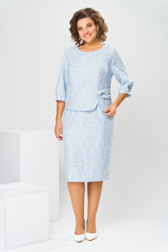 Платье Romanovich Style 1-2537 голубой - фото 2