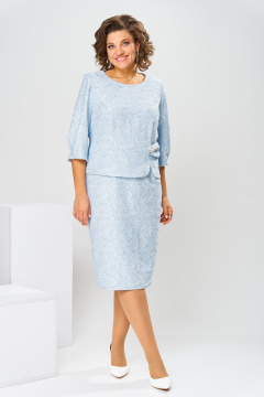 Платье Romanovich Style 1-2537 голубой - фото 1