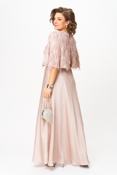 Платье Michel chic 2186 пыльная роза - фото 4