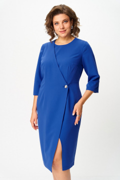 Платье ANASTASIA MAK 1279 василёк - фото 2