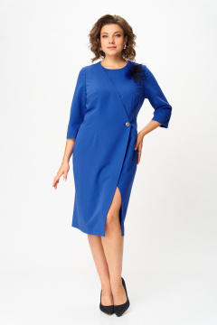 Платье ANASTASIA MAK 1279 василёк - фото 1