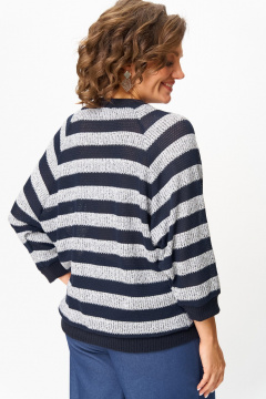 Джемпер Michel chic 782/1 синий_полоска - фото 4
