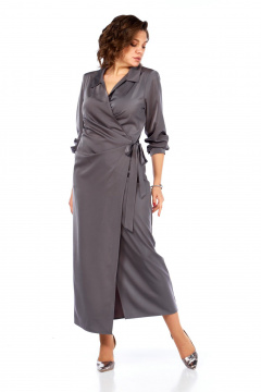 Платье Диомант 2100 серый - фото 3