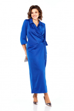 Платье Диомант 2100 синий - фото 5