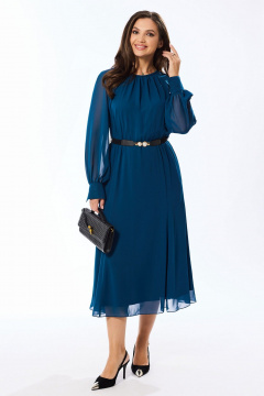 Платье Golden Valley 44214 темно-бирюзовый - фото 1
