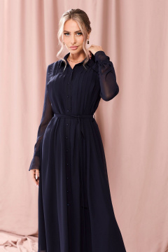 Платье Golden Valley 44274 темно-синий - фото 3