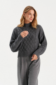 Джемпер Romgil РВ0284-ШЕ5 серый - фото 1