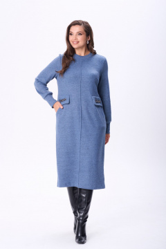 Платье TVIN 7768 деним - фото 5