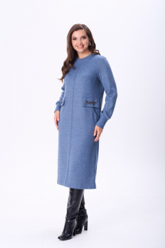 Платье TVIN 7768 деним - фото 3