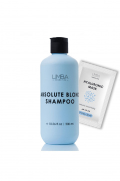  Limba Cosmetics Absolute Blond Shampoo/Hyaluronic mask - фото 1