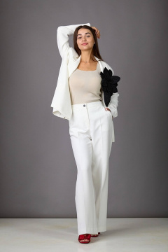 Брюки, жакет Rosheli 1156/3 молочный - фото 5