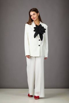 Брюки, жакет Rosheli 1156/3 молочный - фото 4