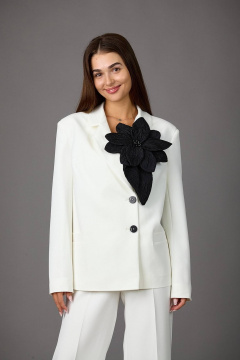 Брюки, жакет Rosheli 1156/3 молочный - фото 3