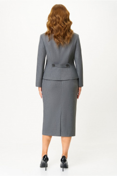 Жакет, юбка DaLi 3733.2 серый - фото 5