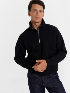 Свитшот Mark Formelle 121870/1/25-5063Б-7П черный - фото 1