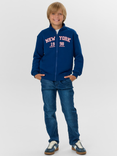 Толстовка Mark Formelle 123448/24-29404П-7 сапфировый_печать_2_сл_на_ЛВ_ПР_дет_пер - фото 3